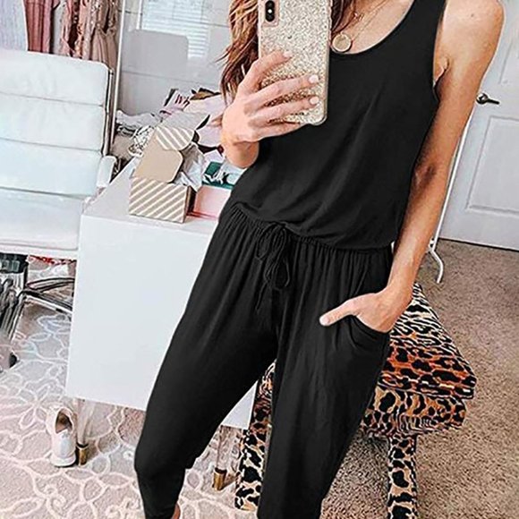 thick strap jumpsuit